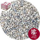 Rounded Gravel Nuggets - Floral White - 7372